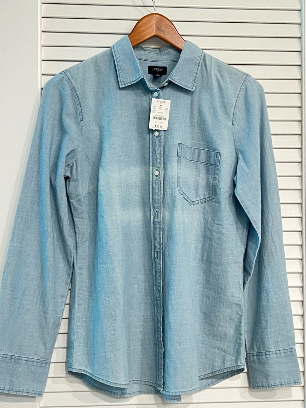 J.Crew Factory Chambray shirt in signature fit